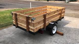 Inexpensive Small Cargo Trailer Walkthrough Vacationer Model [upl. by Putscher515]