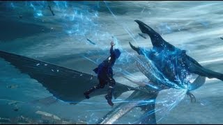 FINAL FANTASY XV  Noctis vs Leviathan  Boss Fight [upl. by Silloh578]