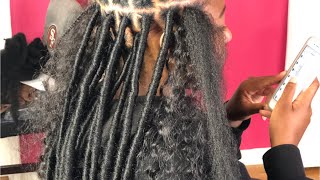 Faux Locs Quick Method UPDATE [upl. by Akenet]