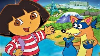 Dora The Explorer World Adventure 2006 PC  Videogame Longplay [upl. by Shulem]