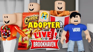 Live Roblox  ADOPTER PAR DES COCO RASÉ SUR BROOK HAVEN  Bientôt 100k 😲 [upl. by Gert883]