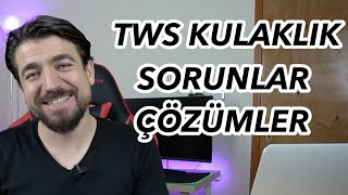 TWS Bluetooth Kulaklık SORUNLAR→ÇÖZÜMLER nasıl kullanılır ve eşleştirilir [upl. by Latrice]