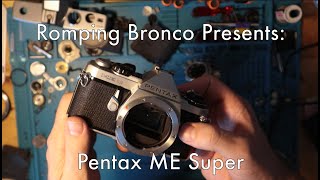 Pentax ME Super Walkthrough [upl. by Nasar]