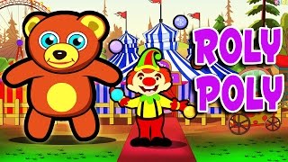 Roly Poly  Nursery Rhymes And Kids Songs With Lyrics [upl. by Dunton]