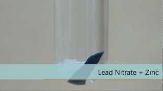 Lead Nitrate  Zinc [upl. by Douglass170]