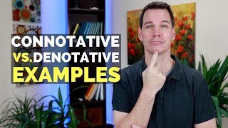 Connotative vs Denotative [upl. by Raamal334]