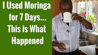 Moringa Review I Used Moringa for 7 Days amp This Is What Happened [upl. by Alicec]