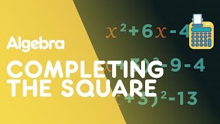 Completing The Square  Quadratics  Algebra  Maths  FuseSchool [upl. by Atiral695]