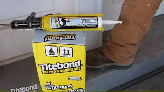 Titebond PVC Trim Adhesive and Sealant [upl. by Ykcin]