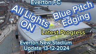 Everton FC New Stadium At Bramley Moore Dock Update 13th December 2024 [upl. by Nivk157]