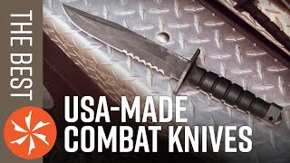 Best AmericanMade Combat Knives [upl. by Lokim]