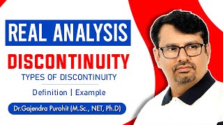 Real Analysis  Discontinuity  Types Of Discontinuity  Definition amp Examples Of Discontinuity [upl. by Friedrick]