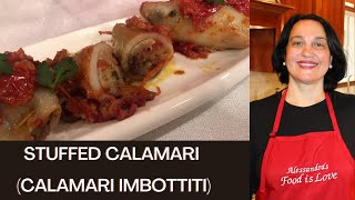 Calamari Recipe healthy  Stuffed Calamari  Calamari Imbottiti [upl. by Eisaj613]