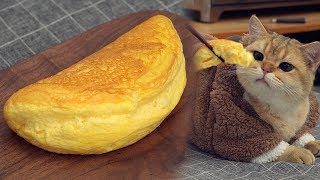 Super Fluffy Souffle Omelette [upl. by Leyes]