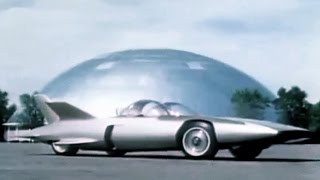 GM Firebird lll Gas Turbine Car Promo Film  1958 [upl. by Brook]