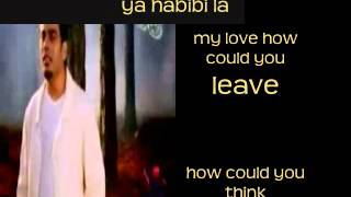 Amr Diab  ya habibi la english lyrics [upl. by Zischke63]