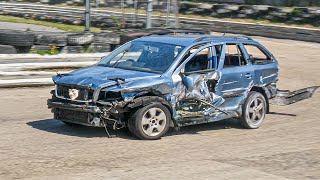 Banger Racing Demolition Derby Angmering Raceway [upl. by Dlonra336]