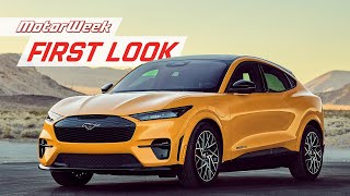 2021 Ford Mustang MachE GT  MotorWeek First Look [upl. by Zima]