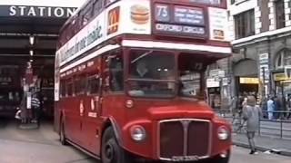 London Buses Winter 1992 [upl. by Eivla821]