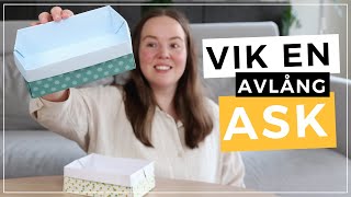 VIK EN ASK  avlång låda [upl. by Eachelle]