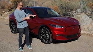 2021 Ford Mustang MachE Test Drive Video Review [upl. by Loram]