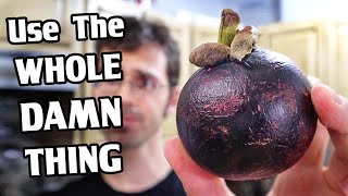 MANGOSTEEN  Fruit Seeds and Rind  How to Use the WHOLE Thing  Weird Fruit Explorer [upl. by Nortad]