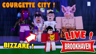 Live Roblox  ON SE FAIT ADOPTER PAR UNE FAMILLE CHELOU  Avec Ma Soeur 😁 1 Courgette City 🥒 [upl. by Anohr]