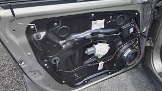 How to Remove Mercedes Front Door Panel ML350 W164 [upl. by Atalanta437]