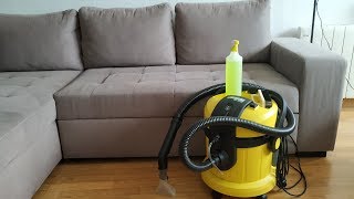 LIMPIEZA DE SOFA CON KARCHER SE4002 Y LIMPIATAPICERIAS [upl. by Hgielsel922]