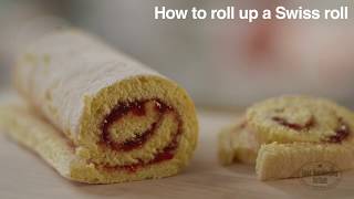 How To Roll A Swiss Roll  Good Housekeeping UK [upl. by Ahsienyt397]