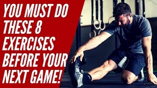 The 8 Baseball Warm Up Exercises That You MUST DO Before A Game [upl. by Punak]