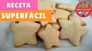 GALLETAS SIN GLUTEN Y SIN LACTOSA ✅ Receta FÁCIL y ECONÓMICA [upl. by Herminia]