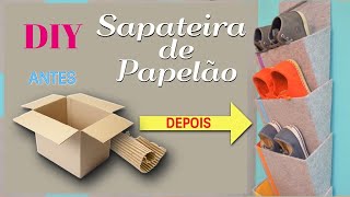 Como Fazer Sapateira de Papelão [upl. by Eirallam]