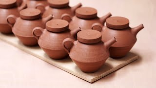 How to Make A Small Pottery Teapot — Narrated Version [upl. by Ploss]