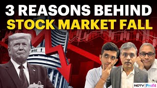 Why Is Stock Market Falling  Nifty Sensex Down  Share Market Down NEWS [upl. by Ignatius]