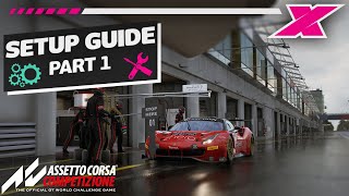 Assetto Corsa Competizione Setup Guide Part 1 [upl. by Ondrea]