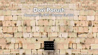 Dovi Porush [upl. by Docia964]