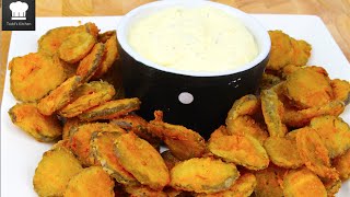 Fried Pickles  Video Recipe [upl. by Oiramal]