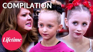 Tiny Dancers HUGE RIVALRY Elliana vs Lilliana Dance Moms Flashback MEGACompilation  Lifetime [upl. by Sirama]