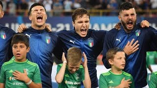 Italy National Anthem Football Emotions [upl. by Nadya]