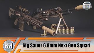 Review Sig Sauer Next Generation Squad Weapons NGSW US Army 68 mm caliber NGSWAR NGSWR [upl. by Ayikin293]