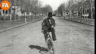 Learning to Ride a Bike in 1907 [upl. by Douty322]