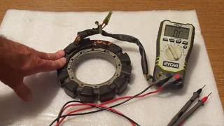 How to test a stator [upl. by Netsreik855]