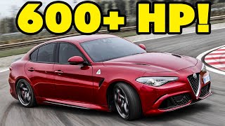 How To Make a 600HP Alfa Romeo Giulia Quadrifoglio DownpipeExhaustTune SOUNDS MEAN [upl. by Nosraep]