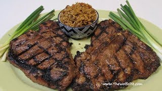 Fajita Marinated TBone Steaks  Mouthwatering Steaks [upl. by Ennaid728]