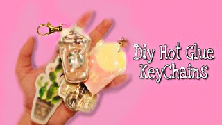 DIY Hot Glue Gun KEYCHAINS《Katies Cool Creations》 [upl. by Aracaj]