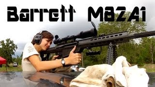 The Amazing 50 BMG Barrett M82A1 [upl. by Aiceled]