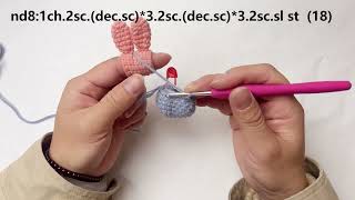 Crochet Mini Cat Loaf Tutorial [upl. by Barnett]